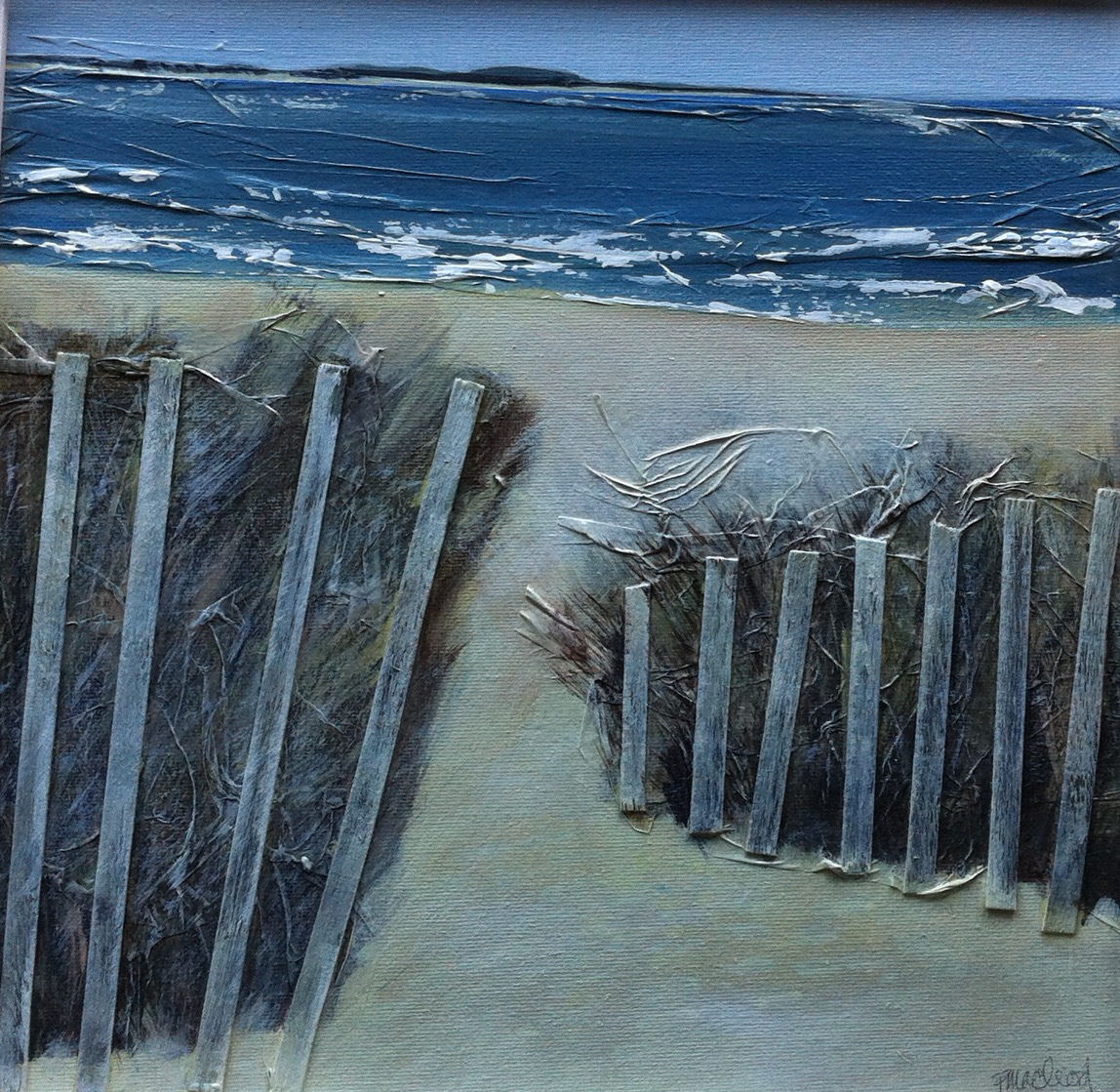 'June Fence, Broughty Ferry' by artist Fiona MacLeod
